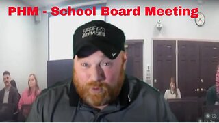 PHM - School Board Speech 3-27-23