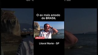 Petista pira olhando bolsonaro na praia todo sorridente