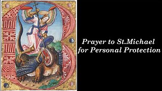 Prayer to St Michael for Personal Protection