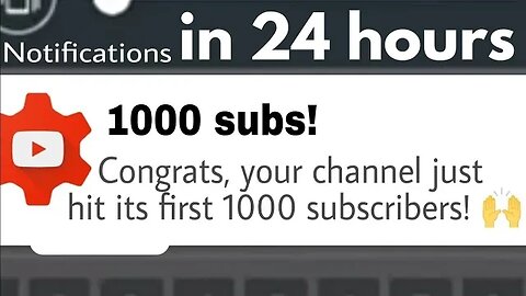 How to get 1,000 subscribers on a new YouTube channel in 24 hours using free trick