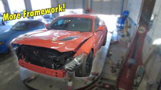 The Mustang gets new frame rails!