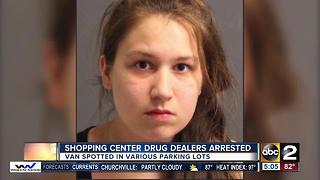 Shopping center drug dealers arrested