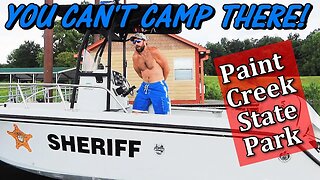 Failed Stealth Camp Adventure at Paint Creek State Park | Desperate Full View Public Camping