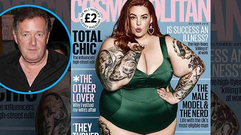 Tess Holliday Hits Back at Piers Morgan: My Cover Shouldn’t Impact ‘Your Small Minded Life