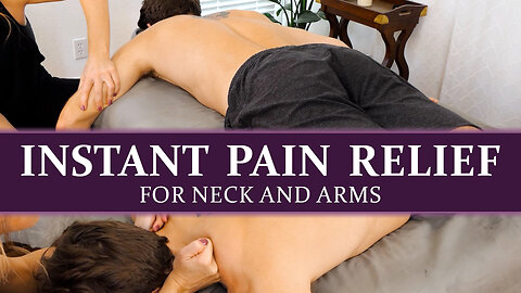 👐 Complete Arm & Neck Massage Techniques on Fit Male Model 💪❤️