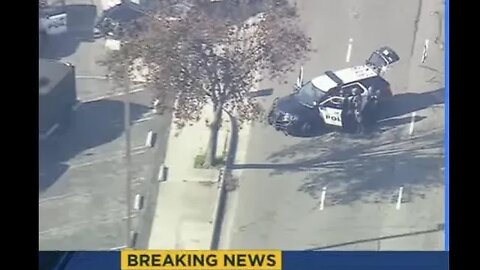Stand Off w/ Suspect in Monterey Park, California Mass Shooting