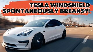 My Tesla Model Y Windshield Spontaneously Breaks?!