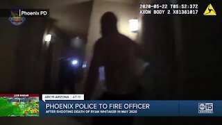 Phoenix Police Department moves to fire officer who shot, killed Ryan Whitaker following review