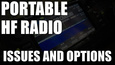 Portable HF Radio: Issues and Options
