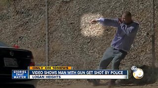 Video captures shootout between suspect and police