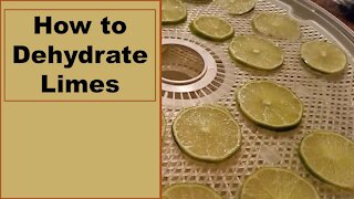 How to Dehydrate Limes for Food Storage