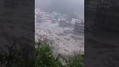 Devastating Flood Sikkim India
