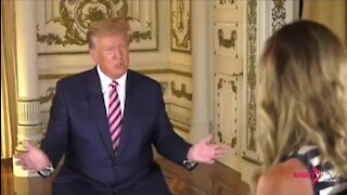 Trump In a Banned Facebook Interview: There's Hope That I'll Run Again In 2024