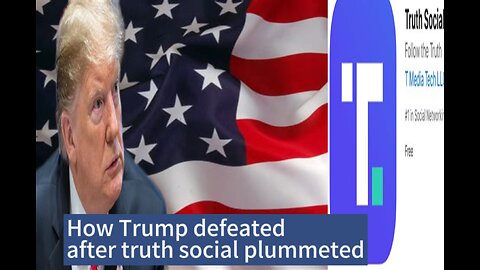 How defended Trump after Truth social stock plummeted