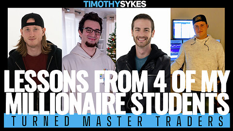 Lessons From 4 Of My Millionaire Students Turned Master Traders