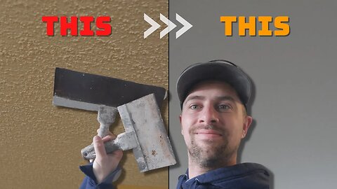 WHY? Ceilings in Perfect Condition! How to Remove Popcorn Ceiling like a Pro. DIY Home Improvement