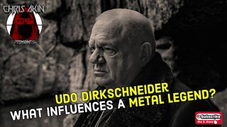 CAP | Udo Dirkschneider: What Influences A Music Legend?