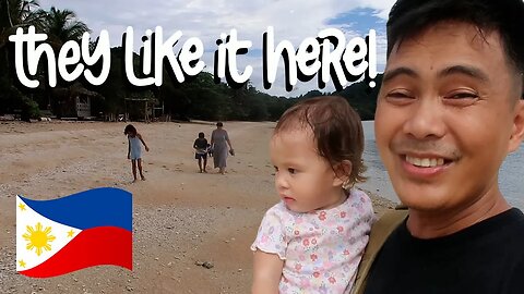 My Half American family's favorite place in the Philippines so far | Beach Day in Romblon