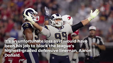 Falcons Lose Starting Lineman Right Before Playing Aaron Donald