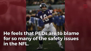 Fran Tarkenton Calls Steroids "The Biggest Cover-Up" In Sports History