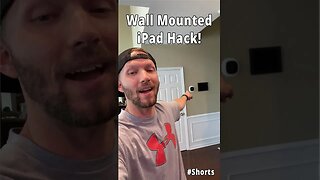 Wall Mounted iPad Hack! #Shorts