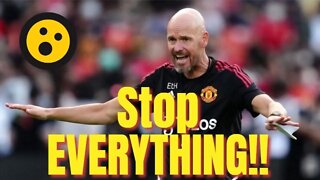 URGENT !! 🤨 Manchester makes plans for PAUSE 🤔 - Latest news from Manchester United