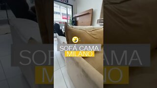 O Sofá Cama Casal Retrátil e Reclinável 4 Lugares Milano é uma excelente escolha para sua sala