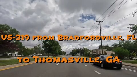 US 319 from Bradfordville, FL to Thomasville, GA