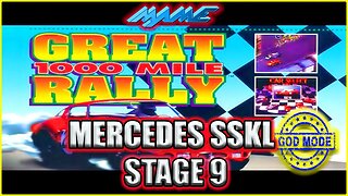 GREAT 1000 MILES RALLY MAME INFINITE POWER MERCEDES SSKL STAGE 9