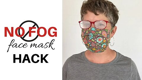 NO FOG FACE MASK | Simple Hack That Really Works