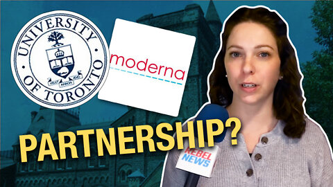 Moderna partners with University of Toronto