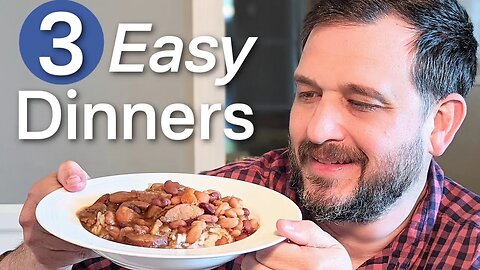 3 SIMPLE MEALS TO MAKE THIS WEEK! | WINNER DINNERS | NO. 133