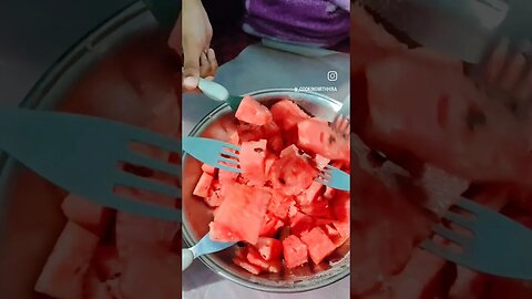 Watermelon is a love in summer @CookingWithHira
