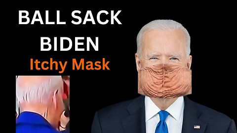 Joe Biden Itchy Mask| Benny Johnson Show | #funny #joebiden