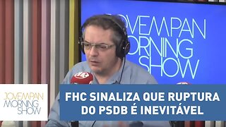 Tognolli: "FHC sinaliza que ruptura do PSDB é inevitável para ter uma identidade política"