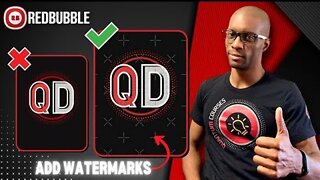 How To Add Watermarks on Redbubble | Protect Your Work