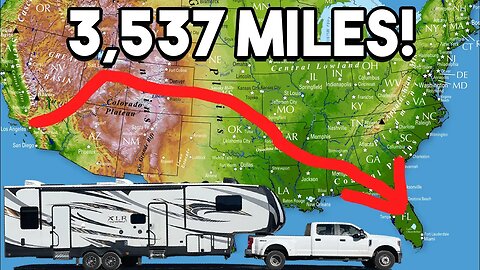 Full-Time RV Living Cross Country Road Trip!