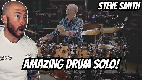 Drummer Reacts To - Steve Smith - 30th Anniversary Kit Drum Solo FIRST TIME HEARING