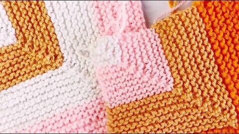 🧶Super Easy Knitting Crochet Baby Blanket For Beginners