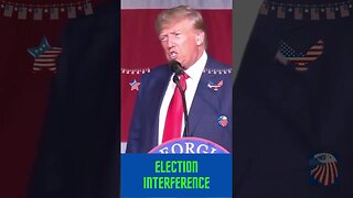 🔥🔥 MAGA President Trump calls out election interference Georgia Speech after DOJ Indictment