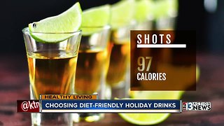 Choosing diet-friendly holiday drinks