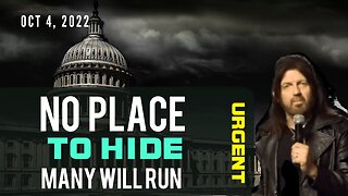 ROBIN BULLOCK PROPHETIC WORD🚨[NO PLACE TO HIDE] MANY WILL RUN PROPHECY OCT 4, 2022 - TRUMP NEWS