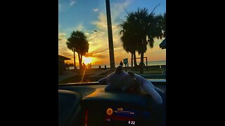 Windshield Sunsets in Florida. Flyover states. Jason aldean