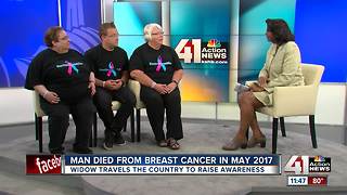 Raising awareness for breast cancer in men