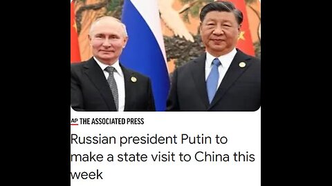 Putin in Cina: Consolidamento Ordine Mondiale Orientale!