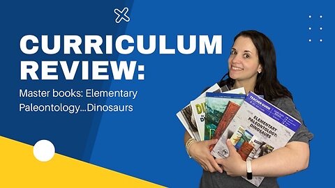 Curriculum Review: MasterBooks Elementary Paleontology...Dinosaurs