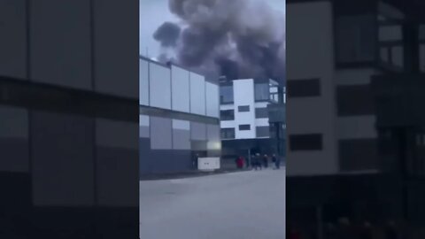 ★★★ Video of a missile hitting an airport, reportedly in Ivano Frankivsk in Western Ukraine
