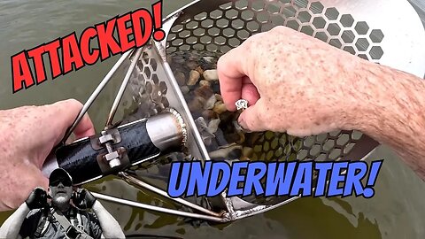 Attacked Underwater While Metal Detecting!