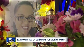 Restaurant will match donations for family of woman killed in Cleveland