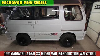 Micro Van (SE1 E02) Picked up my Hijet Atrai XX drive, walk-through fun first mods. for sale, SOLD